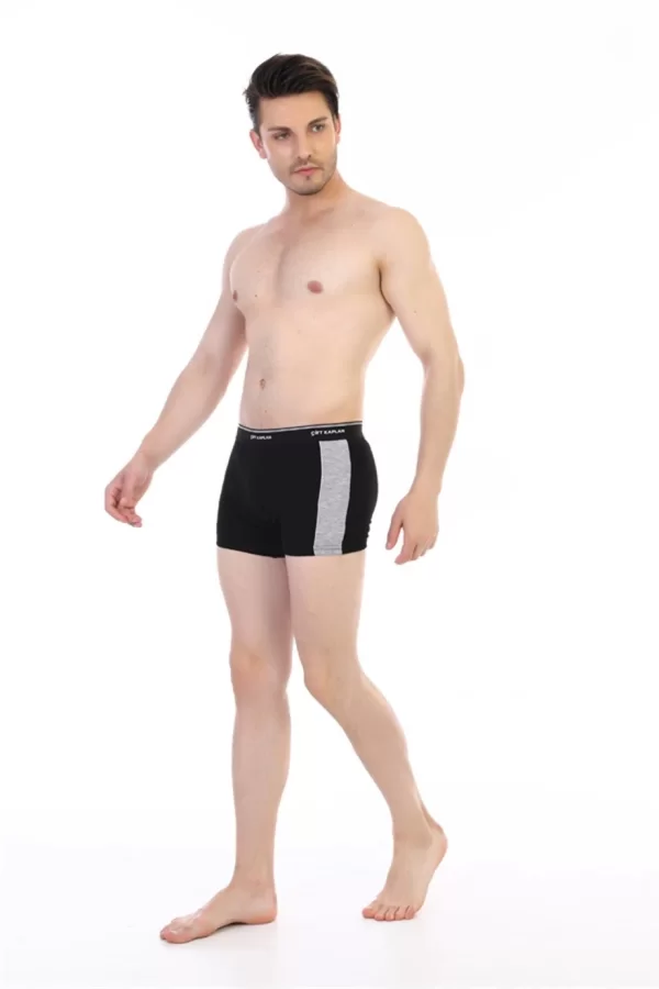 Çift Kaplan 850 Biyeli Likralı Erkek  Boxer