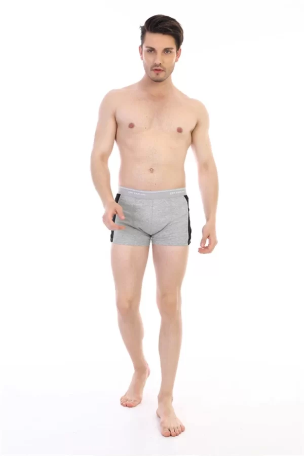 Çift Kaplan 850 Biyeli Likralı Erkek  Boxer