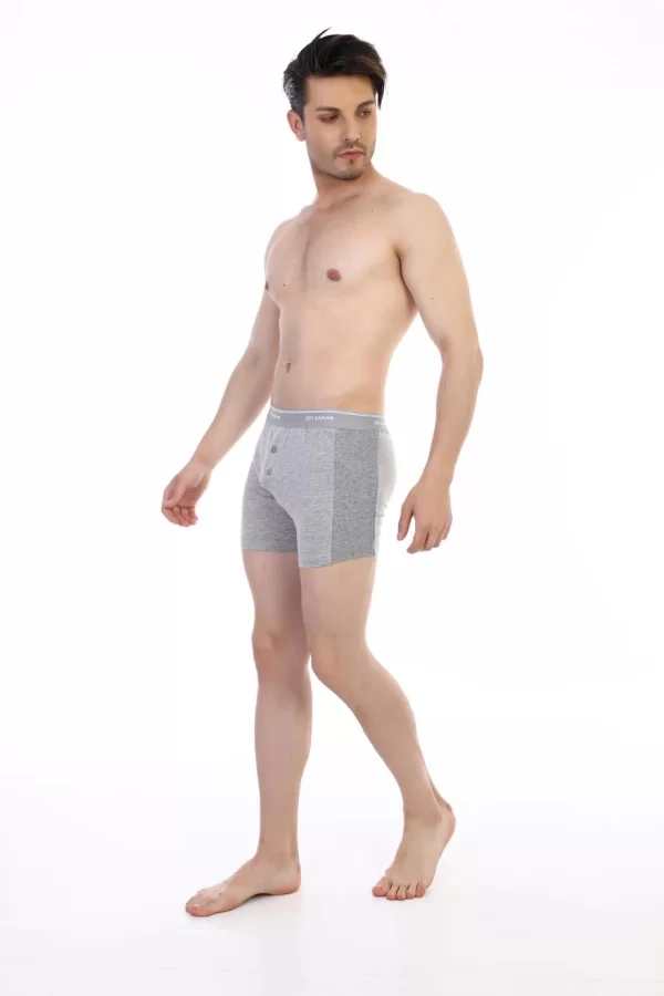 Çift Kaplan 880 Elastanlı Erkek  Boxer