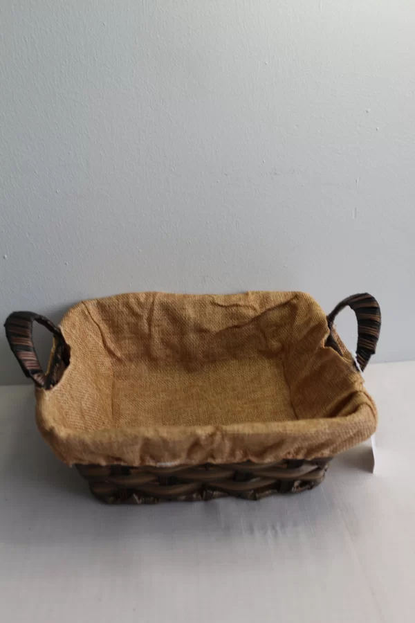Clk Kare Kumaslı Hasır Sepet 22*8 1046