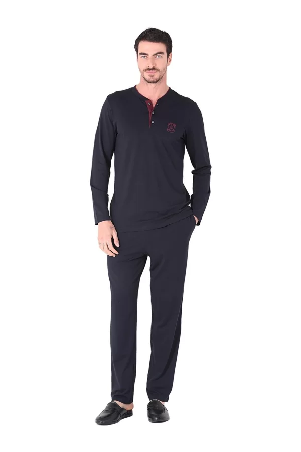 Ds Damat 221001 Uzun Kol Pijama Takımı