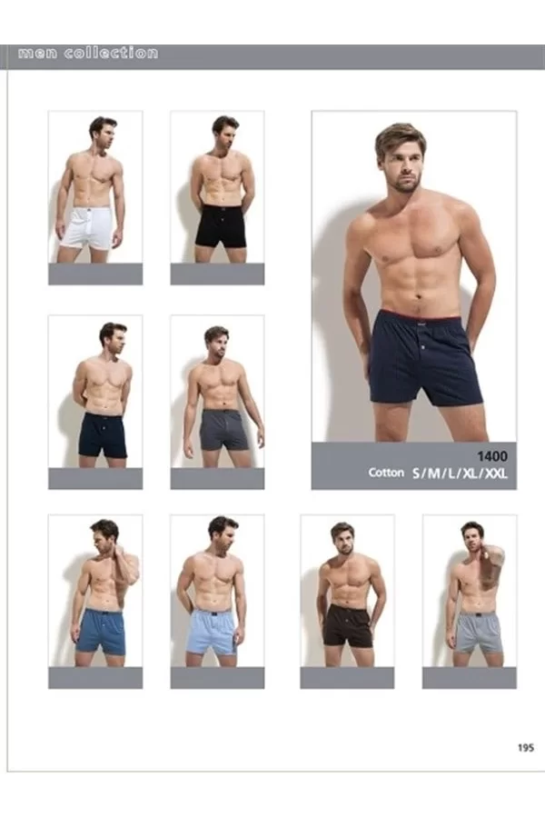 Erdem Erkek  Penye Boxer 1400