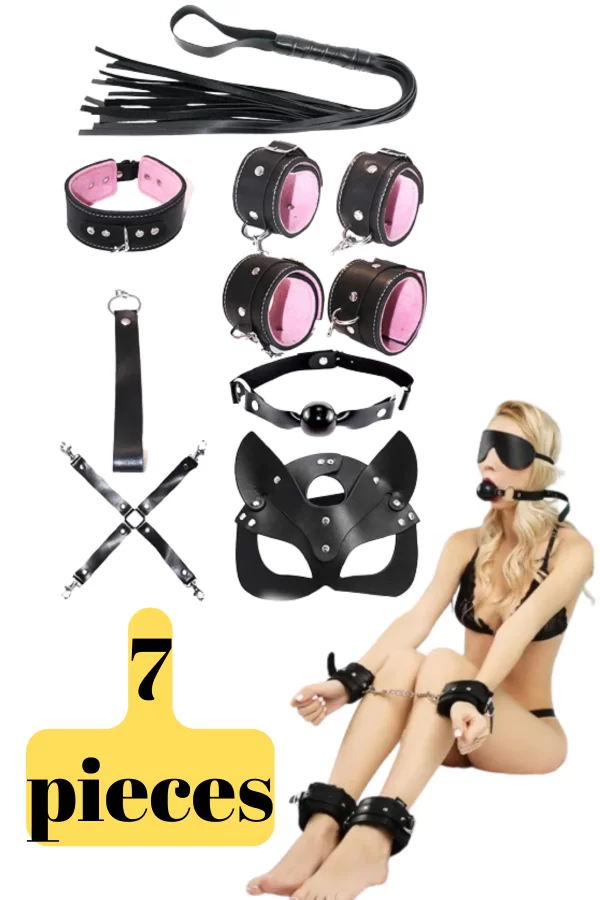 Maskeli Fantezi Set (7 Parçalı)