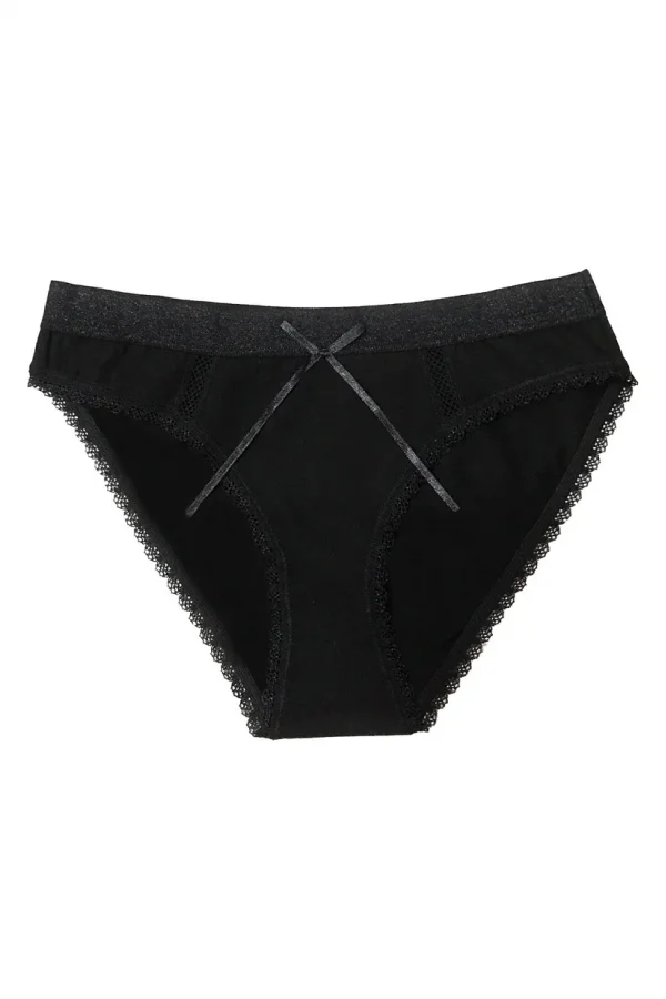 Şahinler Kadın Fiyonklu Fileli Bikini Külot B313