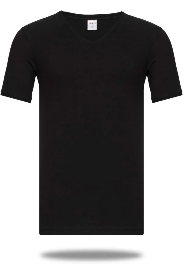 Star 206 Modal Yarım Kol V-yaka T-shirt Atlet