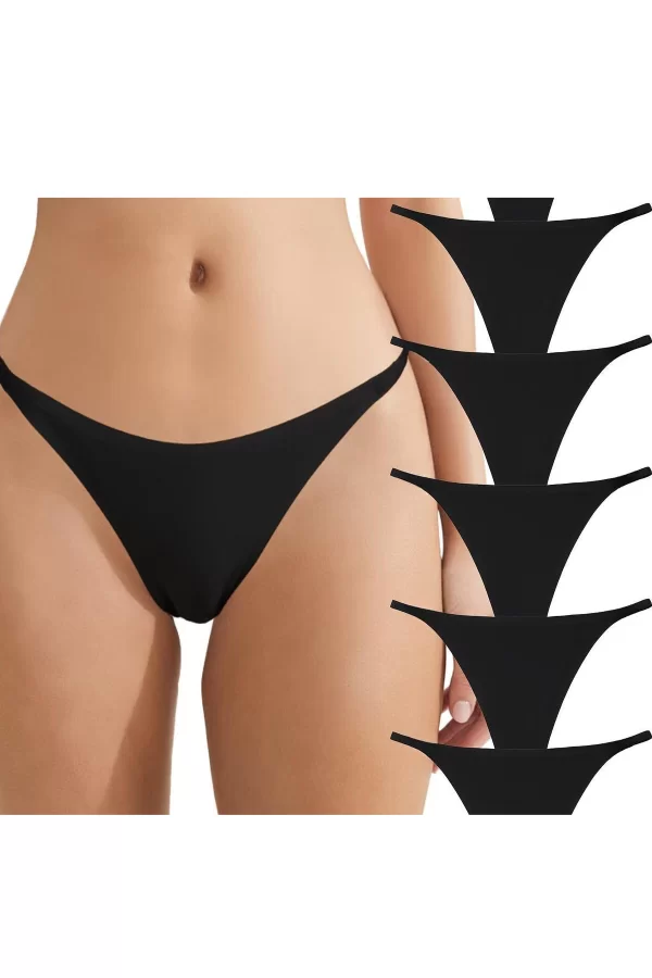 Süprem Penye Tanga Külot 5li Model Renklimodellerimiz 83020-5li