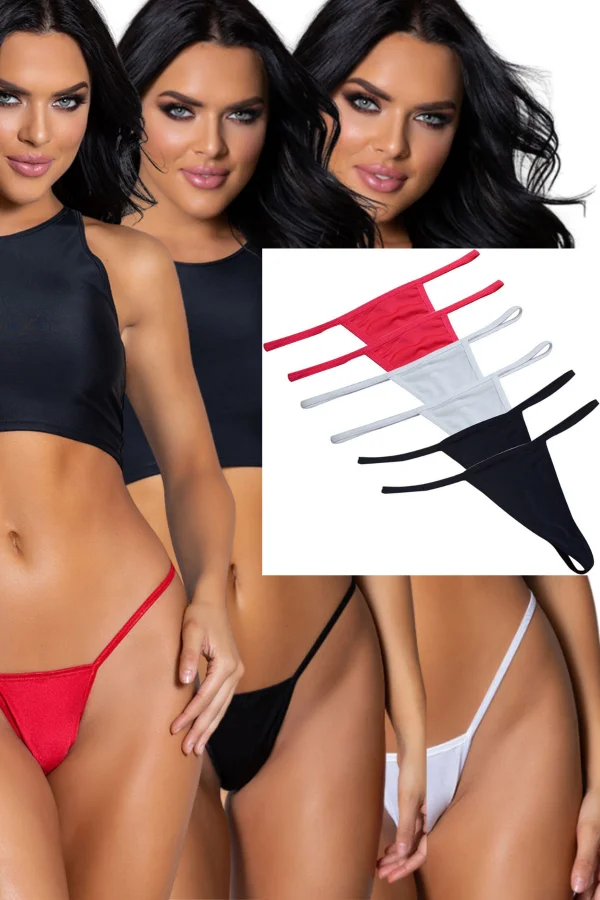 Süprem Penye Tanga Külot 6lı Model Renklimodellerimiz 83010-6lı
