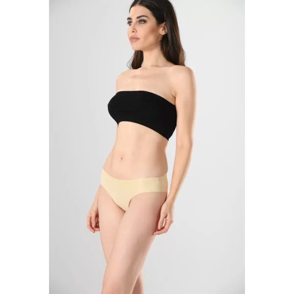 Miss Fit 12583 Lazer Kesim Silikonlu Slip