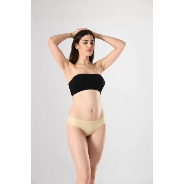 Miss Fit 12583 Lazer Kesim Silikonlu Slip