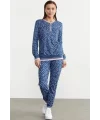 Sementa 76312 Desenli Yumoş Pijama Takım