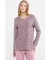 Sementa 76413 Leopar Kombinli Pijama Takımı