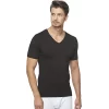 Star 206 Modal Yarım Kol V-yaka T-shirt Atlet