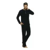 Us Polo 17384 Erkek  Uzun Kol Pijama Takımı