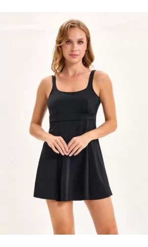 Argento 0341-2030 Kadın Şortlu Elbiseli Mayo