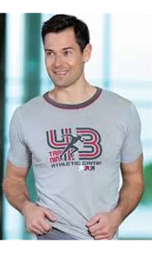 Berrak Erkek  43 Baskılı T-shirt 1038