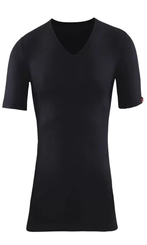 Bsm Unisex V Yaka Kısa Kol Termal Body 10303