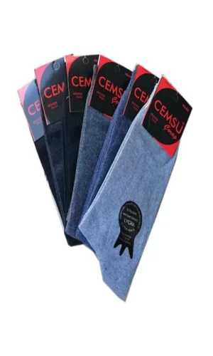 Cemsu Erkek  Çorabı 24 Adet