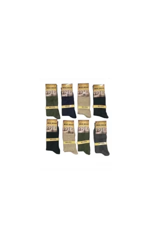 Miss Bella Lamswool Kışlık Erkek  Çorap 8 Adet