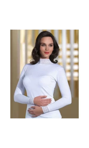 Şahinler Dantelli Uzun Kollu Body B622