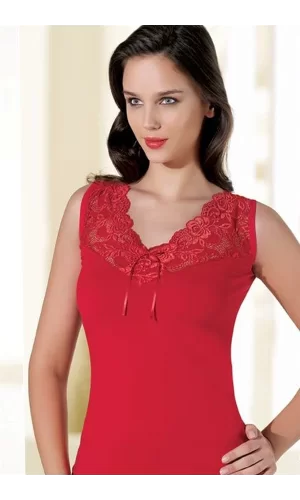 Şahinler Dantelli V Yaka Atlet B398