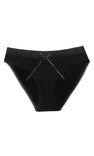 Şahinler Kadın Fiyonklu Fileli Bikini Külot B313