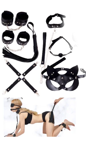 Siyah Fantezi Set