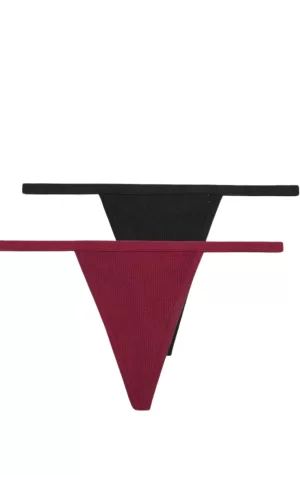 Süprem Penye Tanga Külot 2li Model Renklimodellerimiz 83013-2li