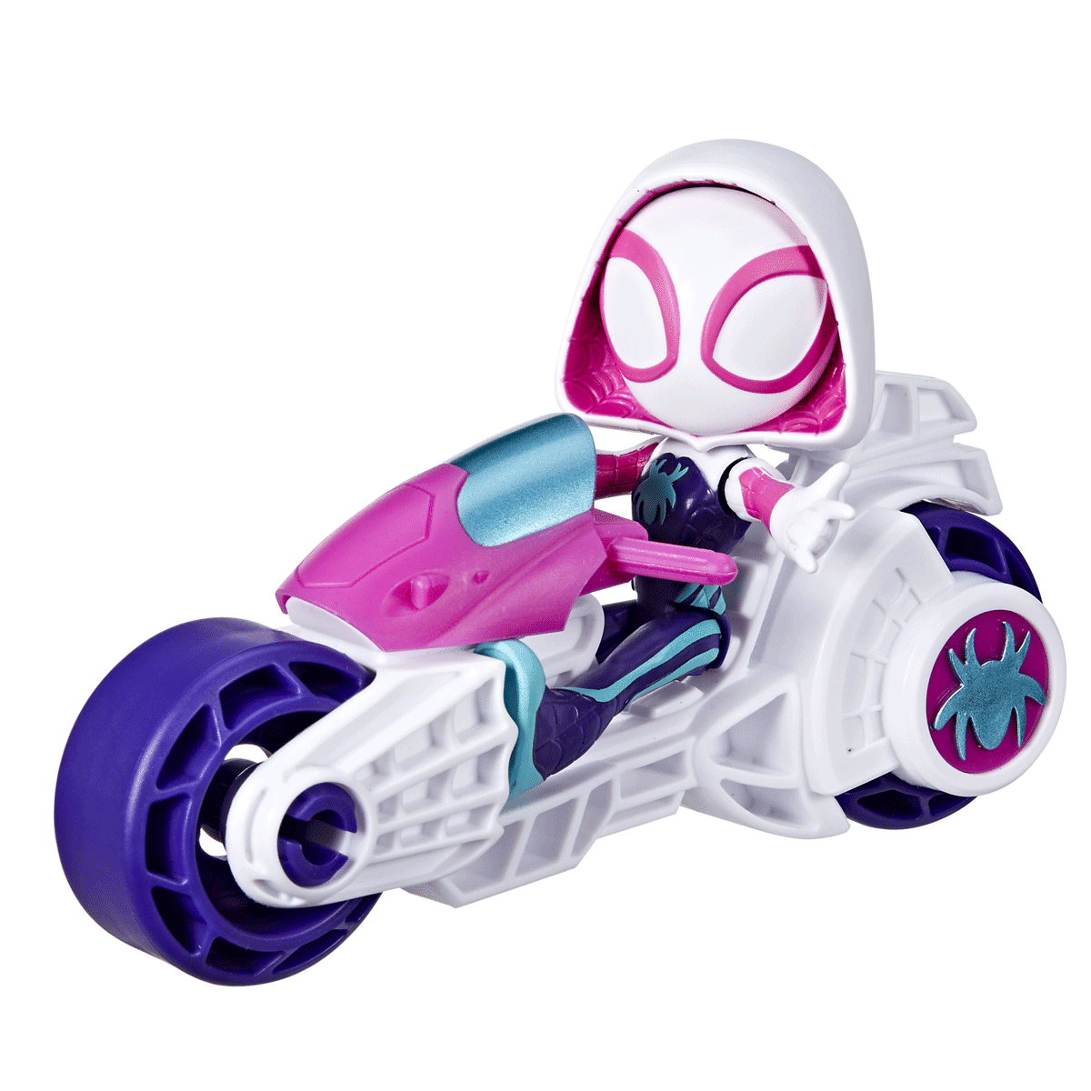 F6777 Spidey Ve İnanılmaz Arkadaşları - Motorsiklet Ve Figür +3 Yaş