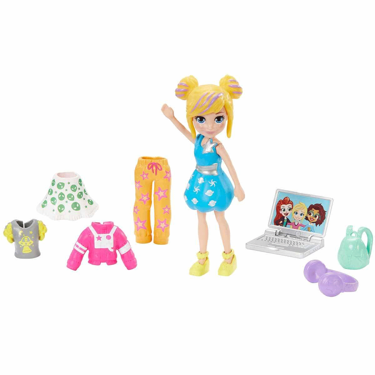 Hnf50 Polly Pocket Ve Moda Aksesuarları Oyun Setleri - Mattel