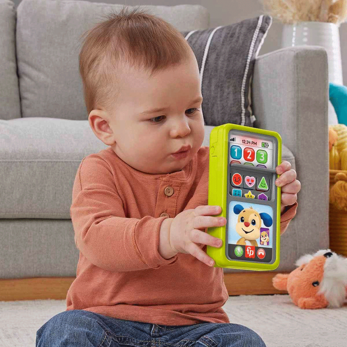 Hnl48 Fisher-price Kaydır Ve Öğren Akıllı Telefon