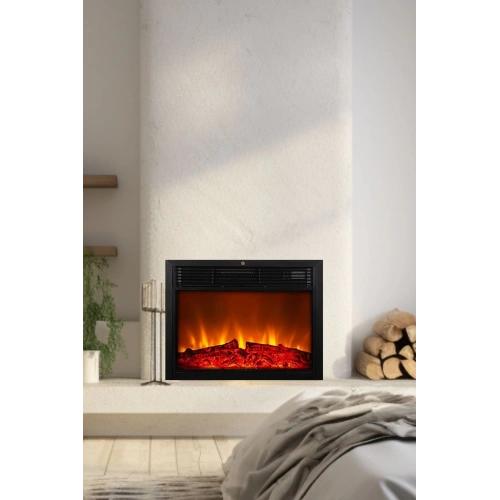 Dekoratif Elektrikli Şömine Renkli Bluetoothlu, Alev Sesli Wifili