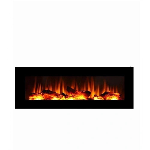 TEK TES 127CM ISITMASIZ TEK RENKLİ BLUETOOHLU ŞÖMİNE