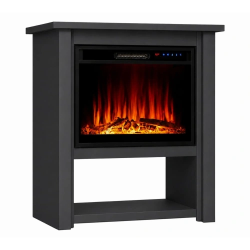 TEK TES 90X34 CM ANTRASİT KASALI ELEKTRİKLİ ŞÖMİNE