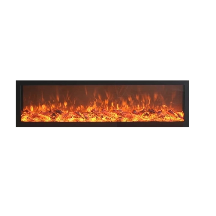 110CM ISITMASIZ TEK RENKLİ BLUETOOHLU ŞÖMİNE