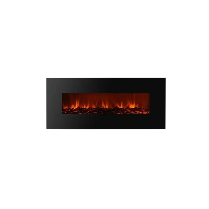 127 CM ISITMASIZ TEK RENKLİ BLUETOOHLU ŞÖMİNE
