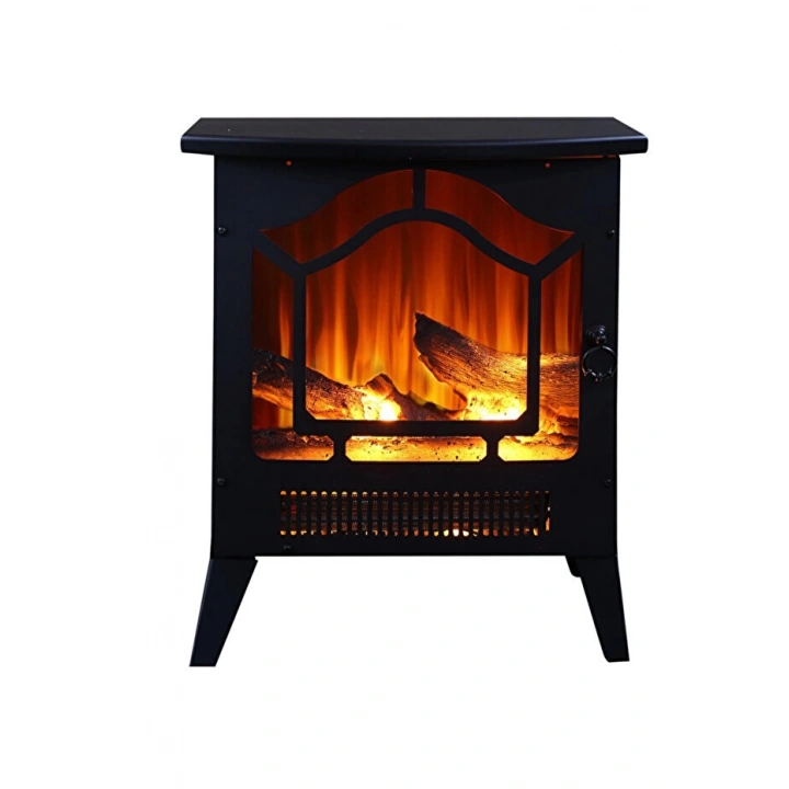 Dekoratif Elektrikli Şömine Isıtıcı – 3D Led Efektli, Ayaklı 45x53x31 cm
