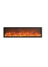 110CM ISITMASIZ TEK RENKLİ BLUETOOHLU ŞÖMİNE