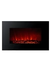 90 CM ISITMASIZ TEK RENKLİ BLUETOOHLU ŞÖMİNE