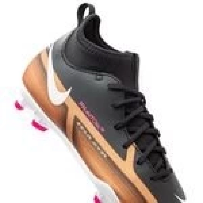 NIKE JR PHANTOM GT2CLUB DF FG METALLIC COPPER WHITE BLACK
