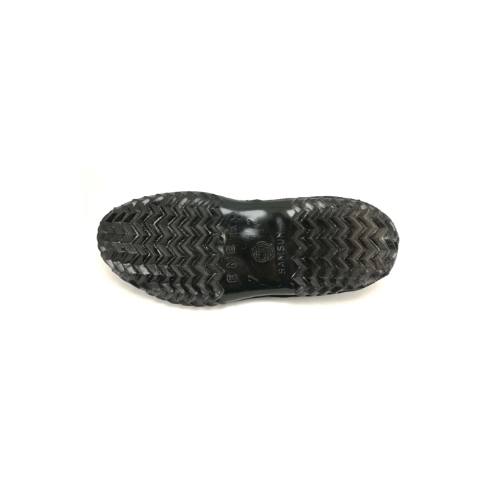 Unisex Siyah Plastik Astarlı Mest Lastik Ayakkabı