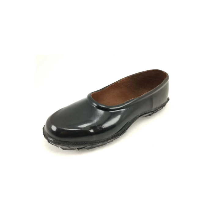 Unisex Siyah Plastik Astarlı Mest Lastik Ayakkabı