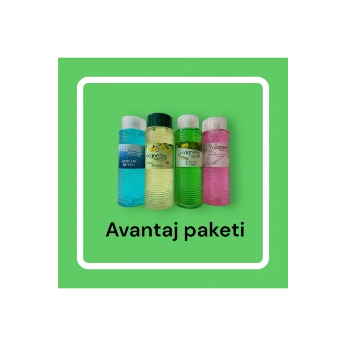 Popüler Kolonya Seti 4lü Avantajlı Paket