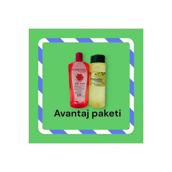 Magnesia Kozmetik En 2li Avantaj Paketi (80C Limon+Doğal Gülsuyu)