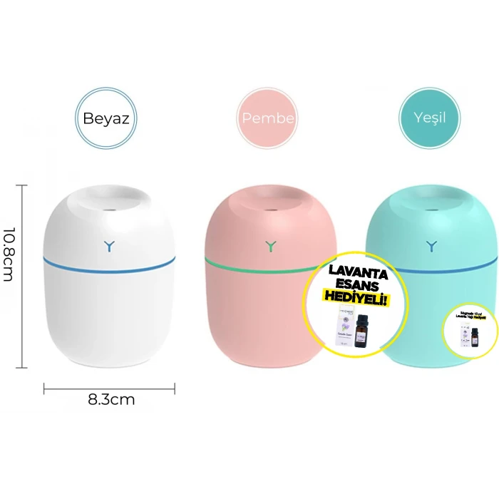 Magnesia Buhurdanlık Aromaterapi difizörü LAVANTA ESANSI HEDİYELİ!