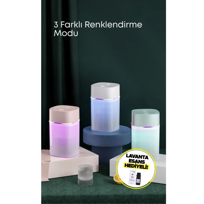 Magnesia Buhurdanlık Aromaterapi Difizörü LAVANTA ESANSI HEDİYELİ!