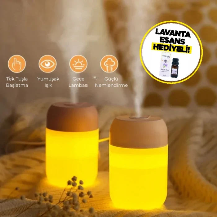 Magnesia Buhurdanlık Aromaterapi Difizörü LAVANTA ESANSI HEDİYELİ!
