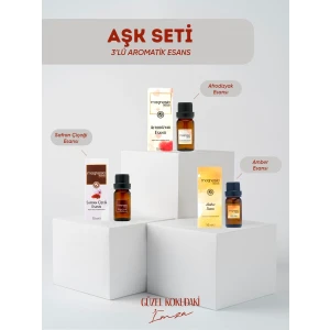 Magnesia Esans Uçucu yağlar AŞK 3lü set