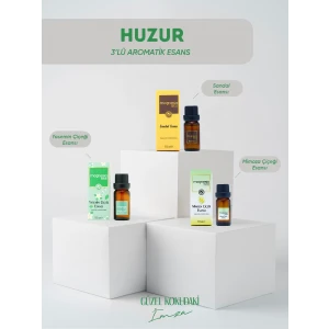 Magnesia Esans Uçucu yağlar Huzur Kokuları 3lü set