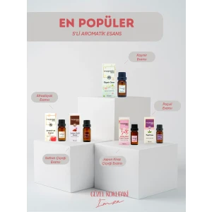 Magnesia Esans Uçucu yağlar Popüler Set 5li