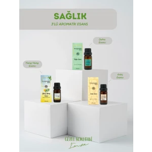 Magnesia Esans Uçucu yağlar Sağlıklı Hayat 3lü set